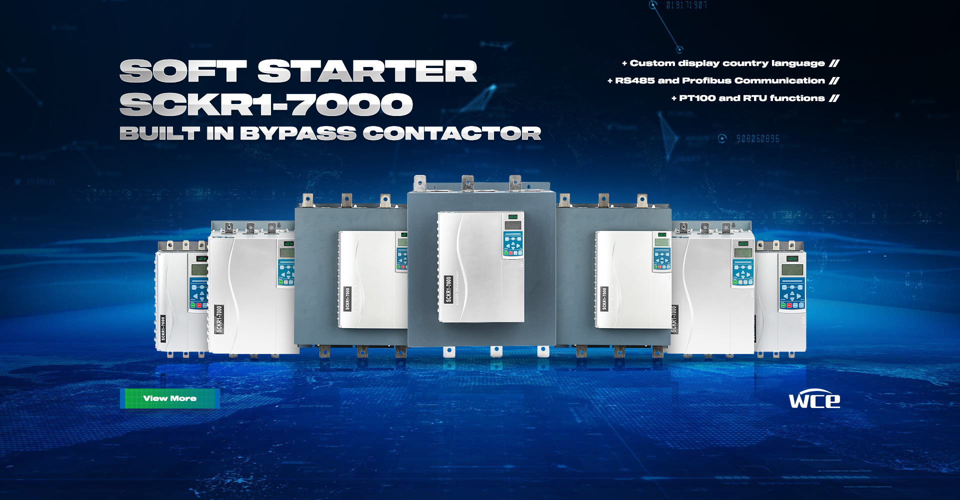 Fitur dari Soft Starter Seri SCKKR1-7000