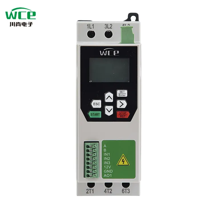 3 Fase 380V Dibangun di Bypass Soft Starter 1HP 0,75kW